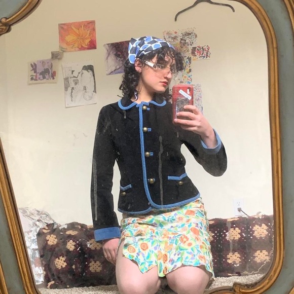 MARC JACOBS VELOUR JACKET - Picture 1 of 4